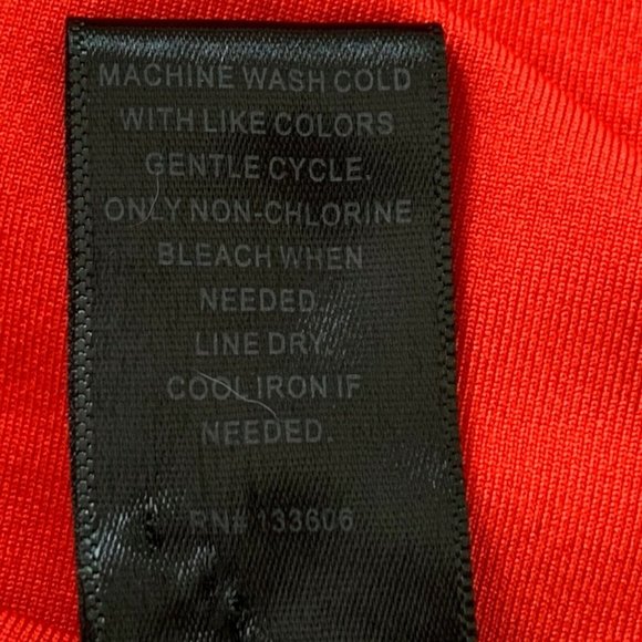 Ashley Steward Tank Top Women Plus14/16 Red Stretch Nylon/Spandex - Picture 9 of 10